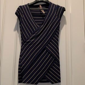 Bailey 44 Navy Blue Sleeveless Top - Size S
